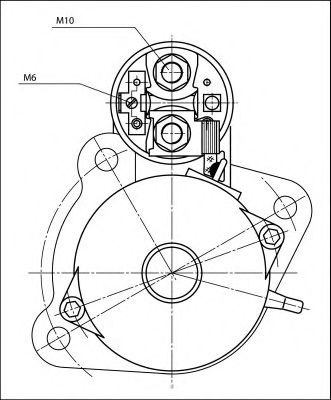 PRESTOLITE ELECTRIC 861036 -  Стартер